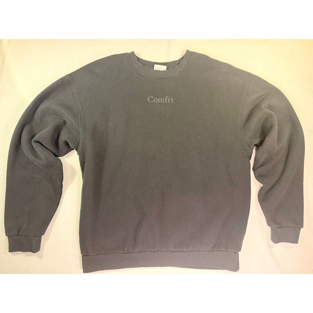 Comfrt Signature Crewneck Heavyweight Fleece Black 2XL
